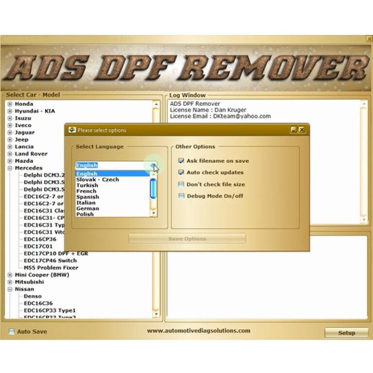 Professional DPF EGR Remover 3.0 Lambda Remover Full 2017.5 Version ...